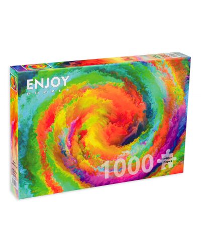 Puzzle Enjoy de 1000 de piese - Un vârtej de culoare - 1